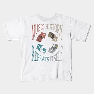 Circle of Music History Kids T-Shirt